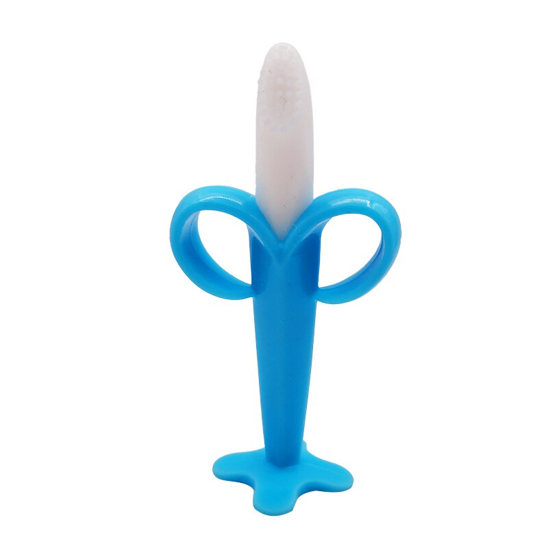 Banana Teether Baby Silicone Toothbrush